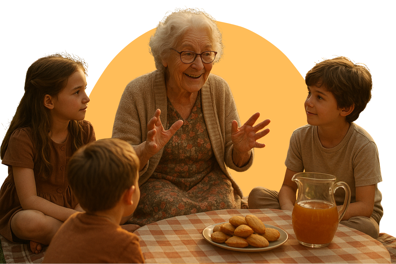 Goûter conté avec Mamie Lucie